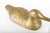Vintage Weighted Cast Brass Duck Form Door Stop For Sale In New York - Image 6 of 7