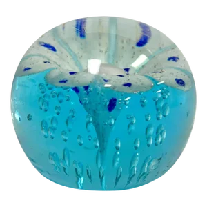 Mid Century Modern Art Glass Paperweight