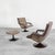 Textile F152 Lounge Chairs and Ottoman attributed to Geoffrey Harcourt for Artifort, 1975, Set of 3 For Sale - Image 7 of 18