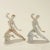 Porcelain Dancer Figure, 1960s For Sale - Image 6 of 7