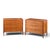 Mid-Century Modern Florence Knoll for Knoll Mid Century Walnut Chest of Drawers Dresser - Pair For Sale - Image 3 of 10