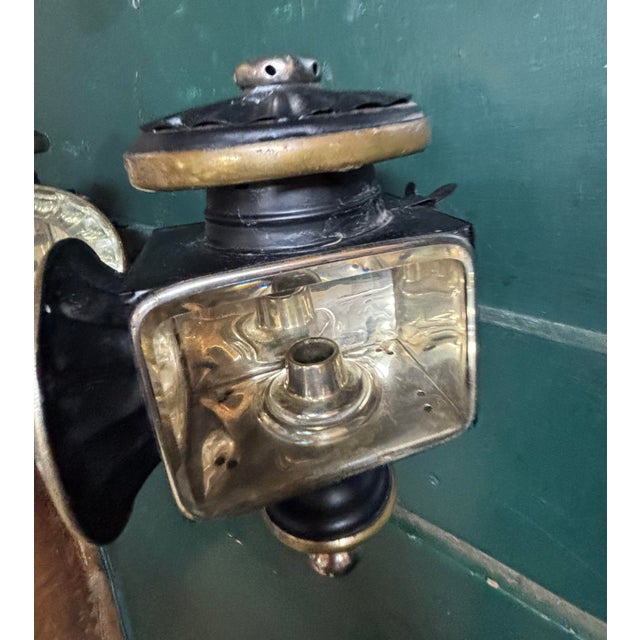 Mid 19th Century Carriage Lamps - a Pair For Sale - Image 9 of 12