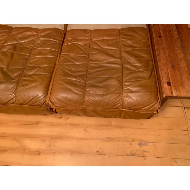 Brown Hämeen Kalustaja Sofa, Finland, 1970s For Sale - Image 8 of 18