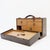 Beige Mid-Century Black Leather Doctor's Case For Sale - Image 8 of 16