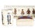 Porcelain Cups, Trays and Boxes from Vista Alegre, Set of 6 For Sale - Image 3 of 8