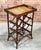 Vintage Hollywood Regency / Chinoiserie Burnt Bamboo & Rattan Wine Rack For Sale - Image 11 of 11