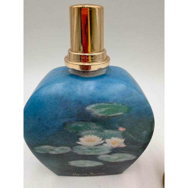 2000 - 2009 Vintage Goebel Lampe Berger Paris Claude Monet Porcelain Fragrance Lamp For Sale - Image 5 of 11