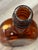 Vintage One-Pint Amber Glass Liquor or Medicinal Flask For Sale In New York - Image 6 of 8