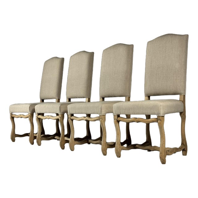 Os De Mouton Dining Chairs, Set of 4 For Sale