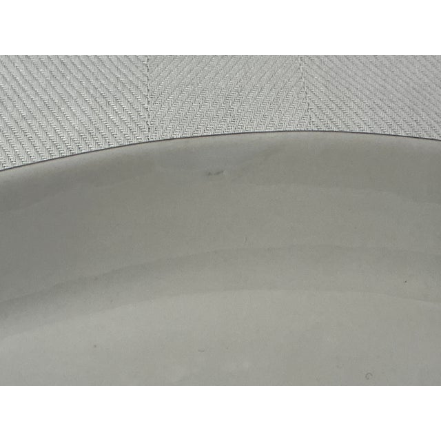 Late 20th Century Wallace Fine China Appetizer/Condiment Serving Dish For Sale - Image 4 of 8