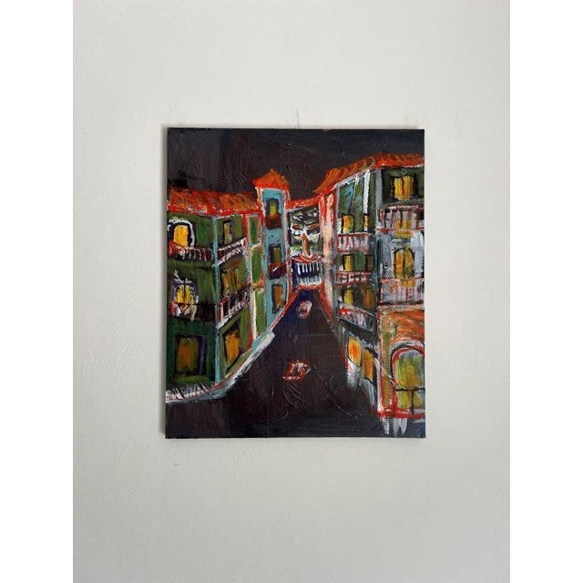 Contemporary ArpVerdeacqua, My Neighborhood, 2024, Acrylic on Canvas For Sale - Image 3 of 5