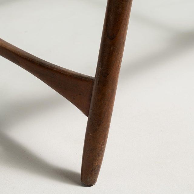 Wood 19th Century France Antique White Wood Coffee Table For Sale - Image 7 of 9