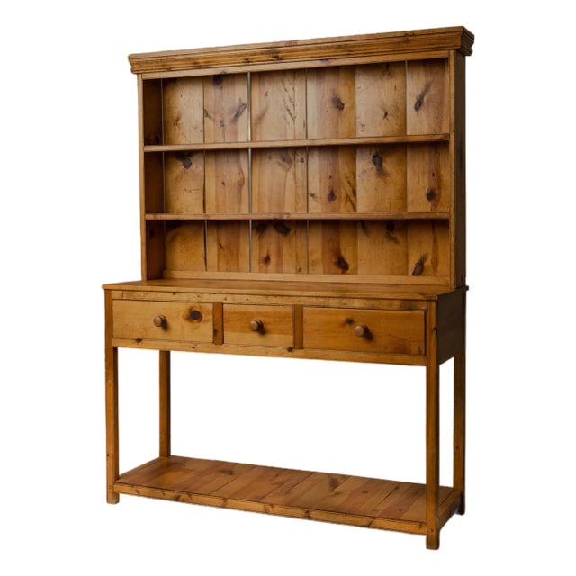 Vintage Pine Hutch For Sale