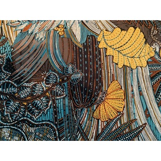 Robert Allen Tropical Print Fabric - 2 Yards For Sale