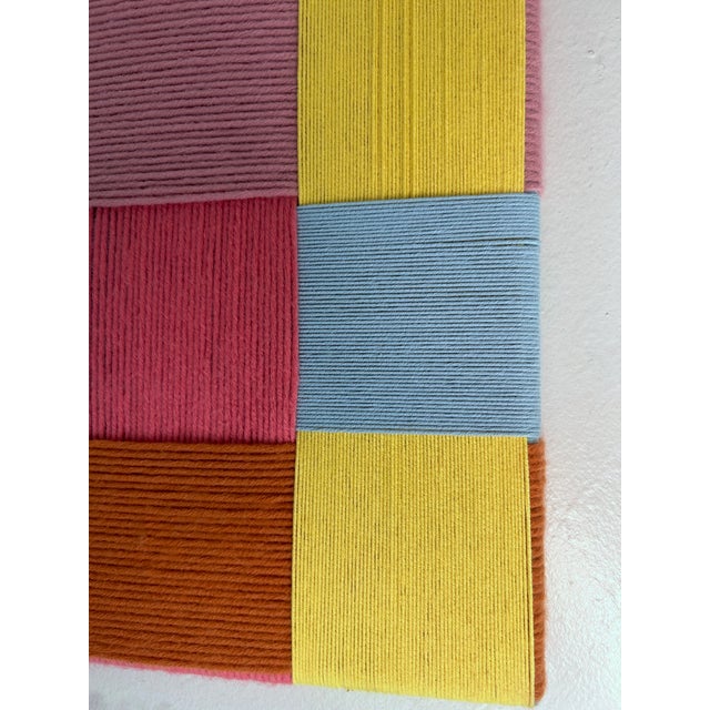 Meike Legler — “July,” 2023 — Geometric Abstract Textile Artwork For Sale - Image 16 of 18