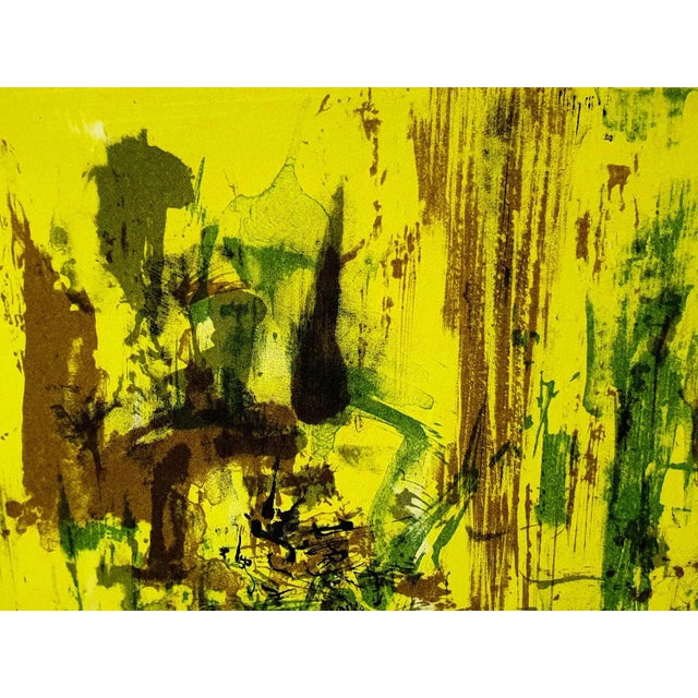 Zao Wou-ki - Original Lithograph - Abstract Composition 1962 For Sale - Image 6 of 8