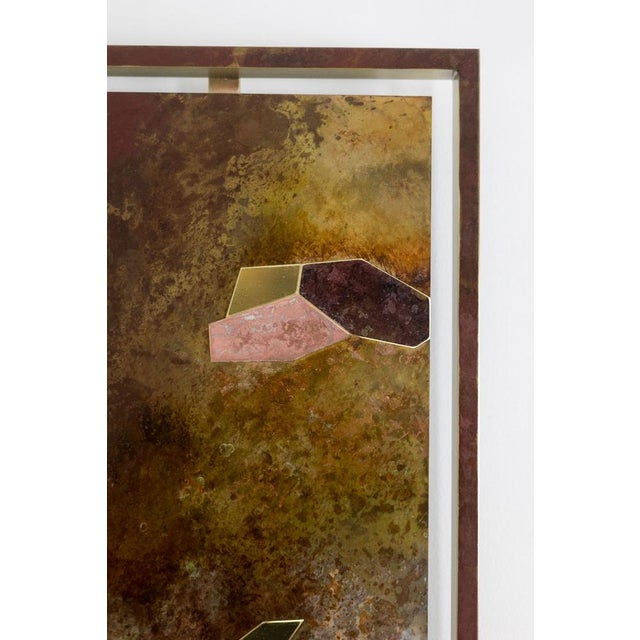 Contemporary Fragmentations IX, Varnished Brass For Sale - Image 3 of 9