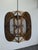 Scandinavian Woven Pendant Light, 1980s, in Very Good conditions. Designed 1980 to 1989 Up to 250V (Europe/UK...