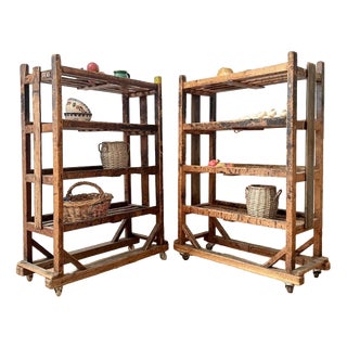 20th Century Bakers Trolleys, Set of 2 For Sale