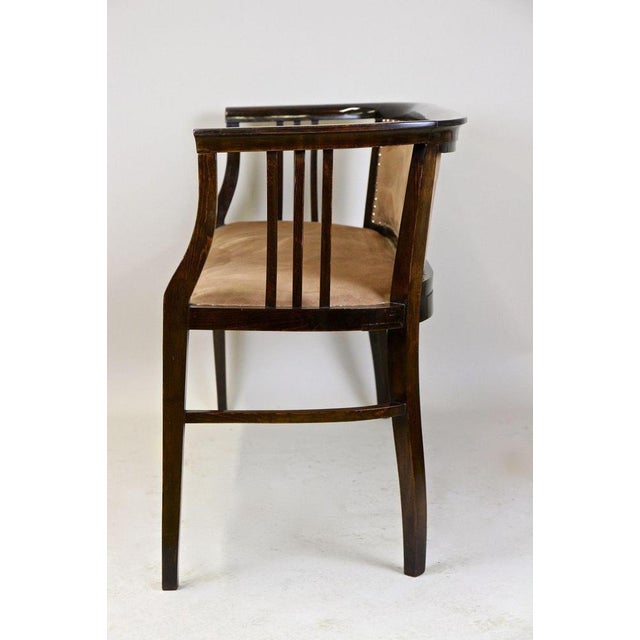 Art Nouveau Bentwood Bench, Austria, 1910 For Sale - Image 12 of 18