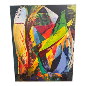 Spinnakers by Kathleen Varadi, 2018 Oil on Canvas