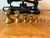 Vintage Librasco Cast Iron & Brass Balance Scale, W/ Weights For Sale - Image 10 of 14