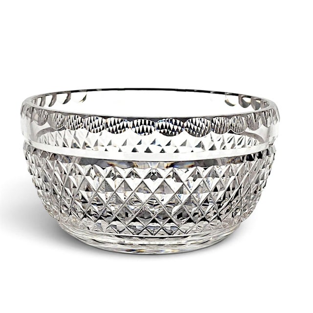 Waterford Late 20th Century Waterford Crystal Creamer and Open Sugar Bowl Set For Sale - Image 4 of 17