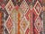 Ruby Red Wool Aesthetic Vintage Turkish Area Kilim Accent Rugs For Sale - Image 8 of 11