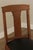 J.K. Rishel Furniture Co. Antique Mission Oak Set Of Six Dining Chairs For Sale - Image 11 of 12