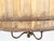 Vintage English Rustic Wooden Barrel Light Fixture with Three Scrolling Arms For Sale - Image 10 of 10