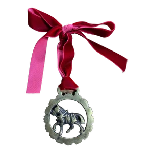 Vintage English Horse Brass Ornament