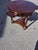 21st Century French Empire Plum Mahogany Round Table. For Sale - Image 9 of 16