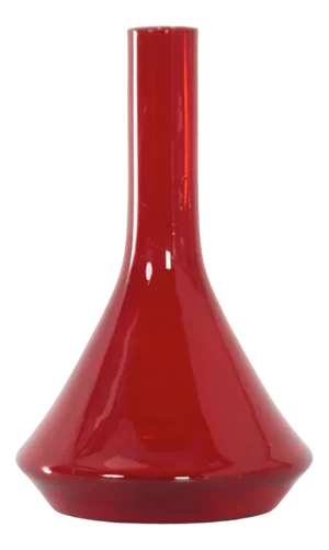 Large Red Vase from the Industrial Series by A.D. Copier for Glasfabriek Leerdam, 1960s