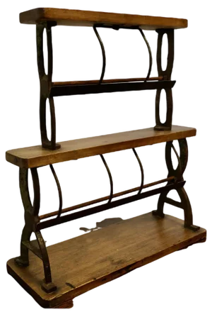 19th Century Shop Double Paper Roll Cutter Dispenser, 1880s