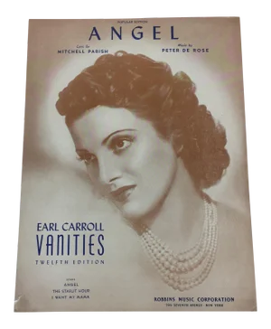 1939 Angel Sheet Music