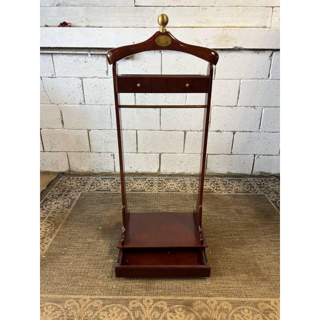Late 20th Century Vintage Mens Valet Stand For Sale - Image 5 of 10