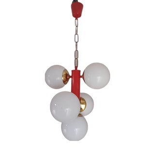 Vintage Space Age Pendant Lamp, 1960s For Sale