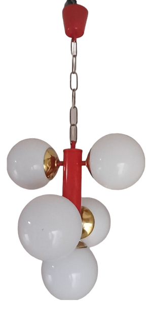 Vintage Space Age Pendant Lamp, 1960s