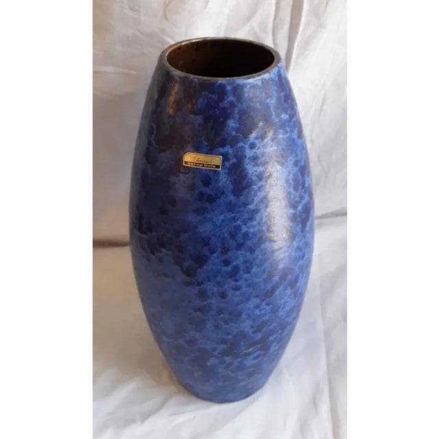 Vintage German Ceramic Vase, 1970s, in Very Good conditions. Designed 1970 to 1979 This piece has an attribution mark, I...