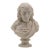 Antique Parian Bust of John Milton on Socle Base, C. 1875–1900 For Sale
