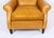 1930s Antique English Art Deco Club Leather Chair, 1930s For Sale - Image 5 of 14