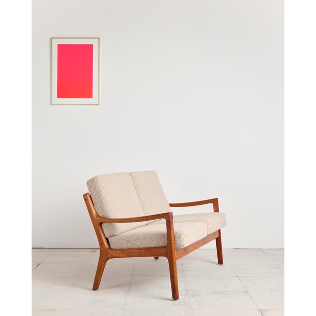 Ole Wanscher Mid-Century Senator Series Two-Seat Sofa in Teak by Ole Wanscher for France & Søn, 1950s For Sale - Image 4 of 18