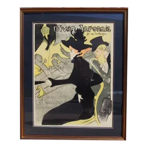 Divan Japonais, Henri De Toulouse-lautrec Lithograph Poster