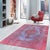 Modern Pasargad Home Lahore Blue Wool Area Rug- 7' 2" X 10' 3" For Sale - Image 3 of 3