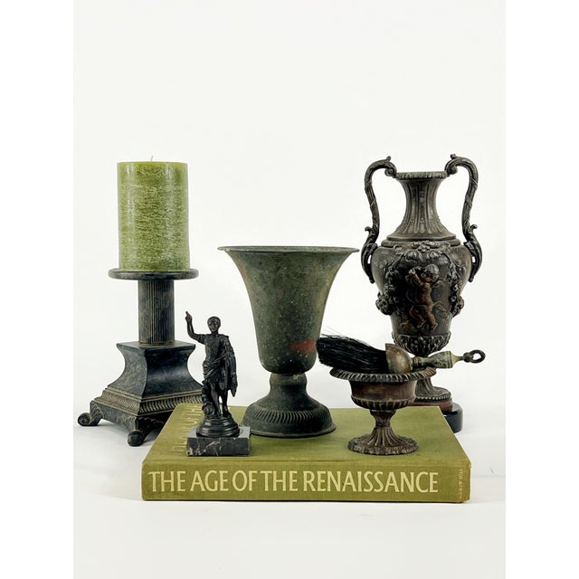 Vintage Italian Grand Tour Statuette of the Emperor Augustus of Prima Porta For Sale - Image 11 of 11