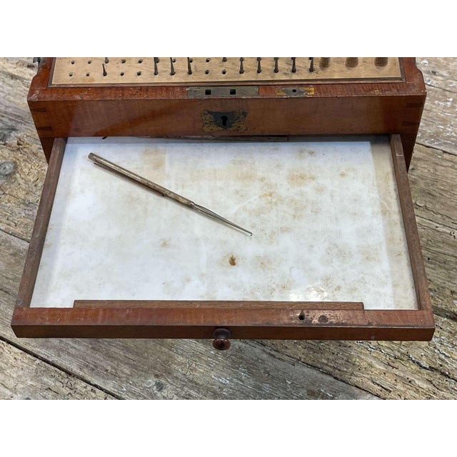 Early 20th Century English Mahogany Dentists Cabinet For Sale - Image 13 of 15