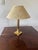 Empire Style Bedside Lamp in Fluted Gilt Brass, 1970 For Sale - Image 6 of 6