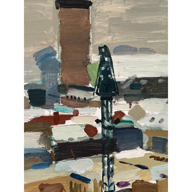 Gösta Stawåsen, Landscape, 1963, Oil on Canvas, Framed For Sale - Image 10 of 18