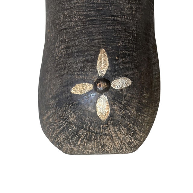 Vintage Makonde Body Mask (Njorowe) Sculpture Tanzania For Sale In New York - Image 6 of 7