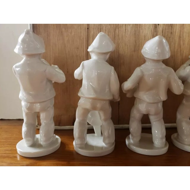 1960 Karl Heinz Klette Porcelain Orchestra Figurines - Six Piece Set For Sale - Image 4 of 8